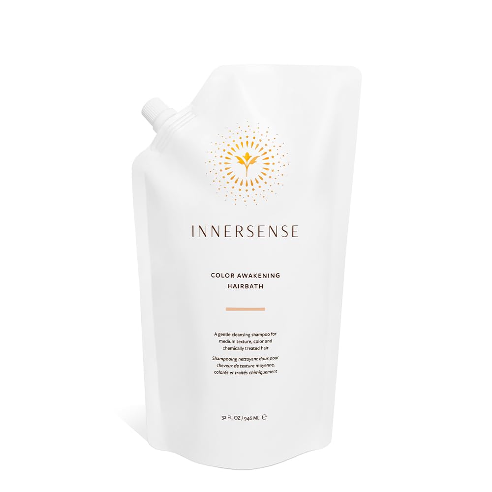 INNERSENSE refill pouch front view showing label and size benefit