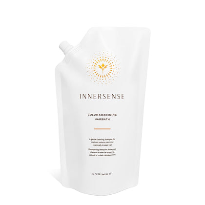 INNERSENSE refill pouch front view showing label and size benefit