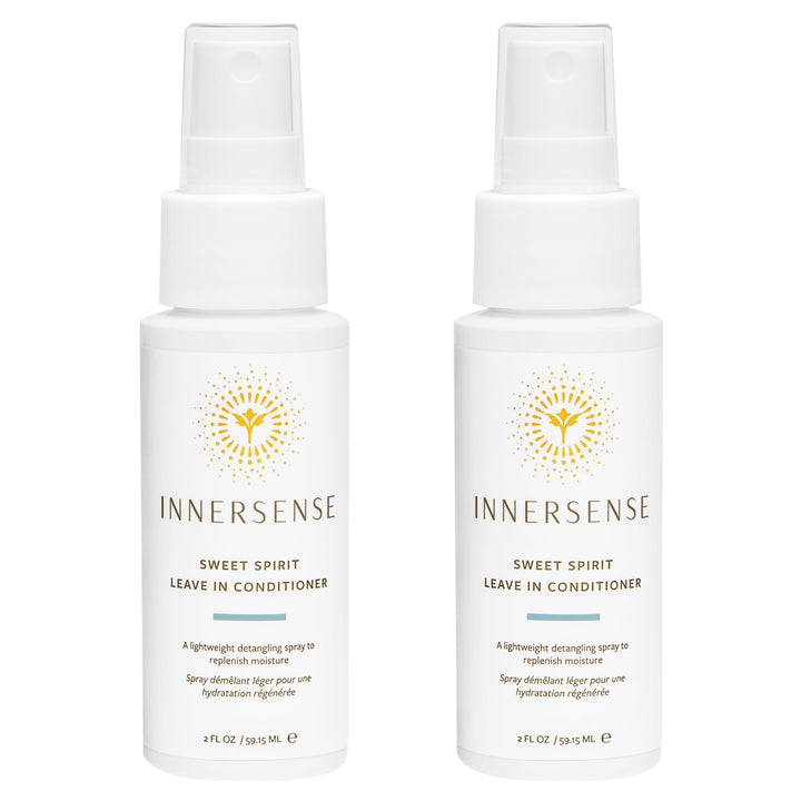INNERSENSE front bottle spray shown with clear label and easy application benefit