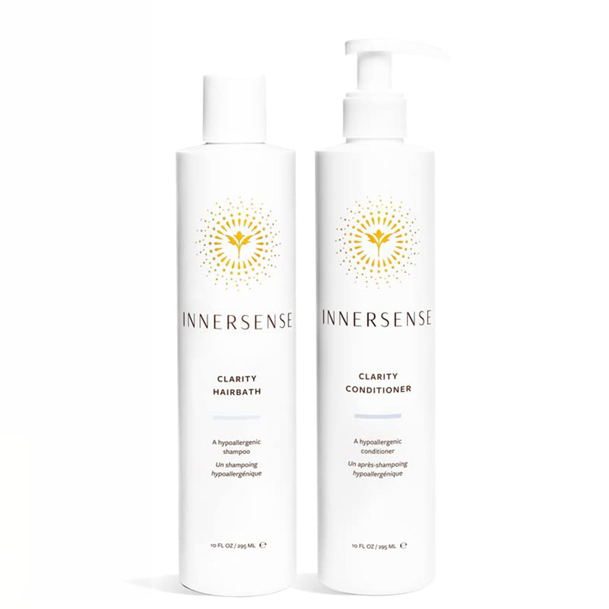 INNERSENSE front duo packaging shows clean bottles and benefits
