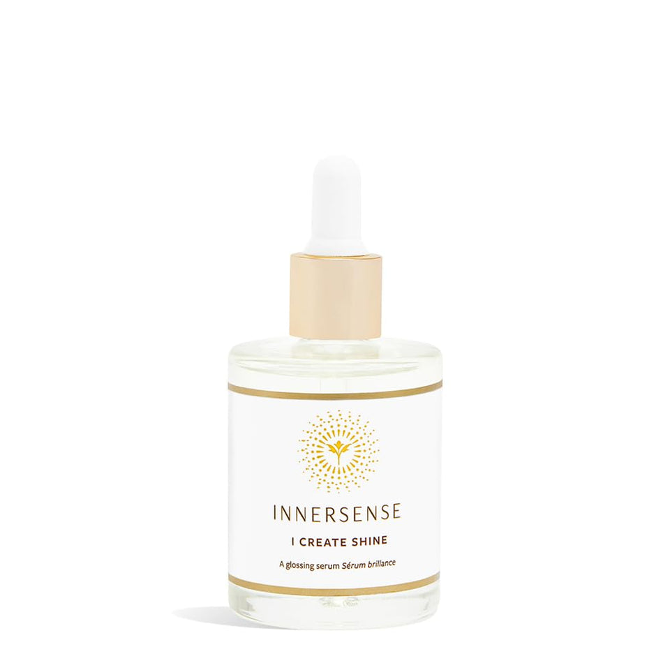 INNERSENSE front packaging showing bottle and label, conveys clean formulation benefit