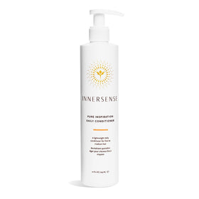 INNERSENSE front packaging showing bottle and label, highlighting organic benefits