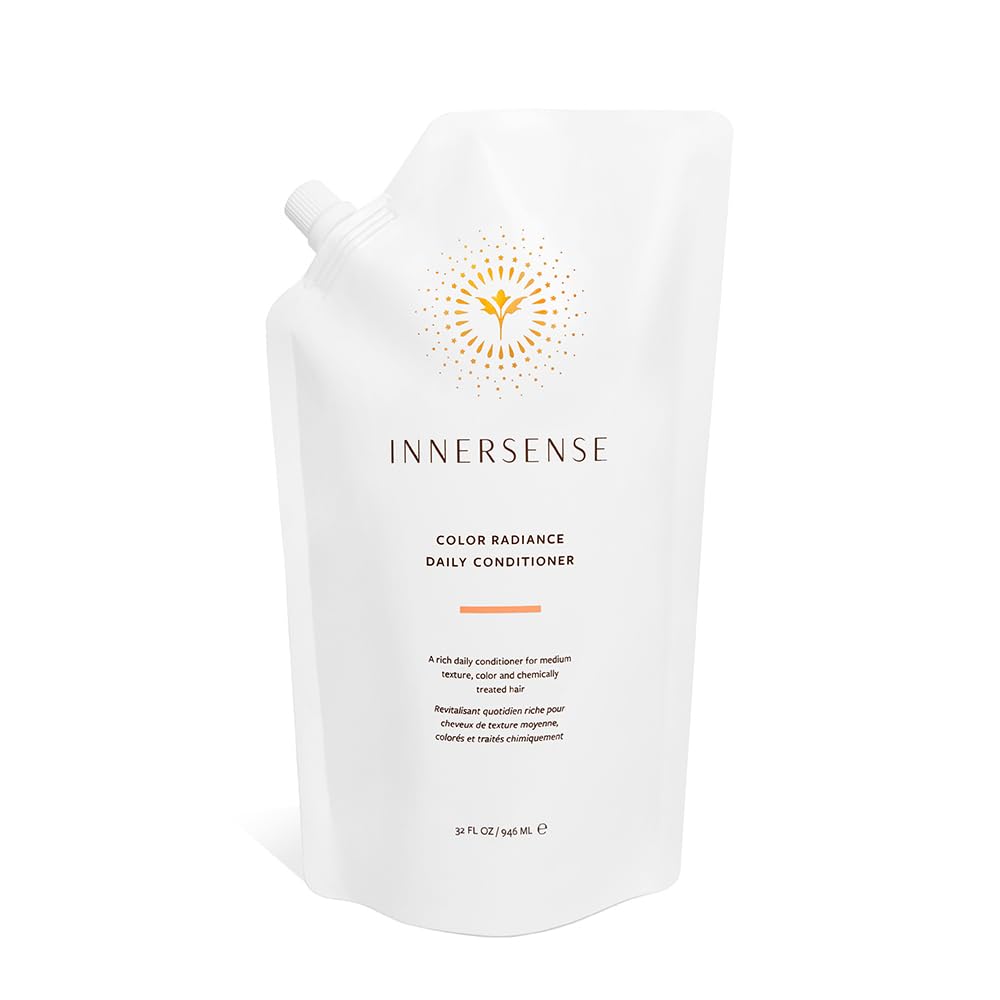 INNERSENSE refill pouch front view showing clean label and size benefit