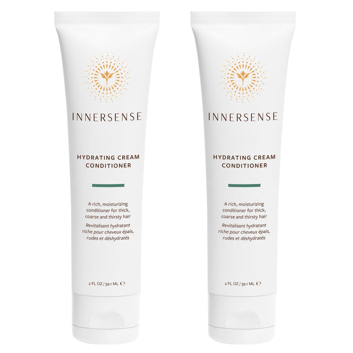 INNERSENSE front packaging showing travel-size tubes and product benefits