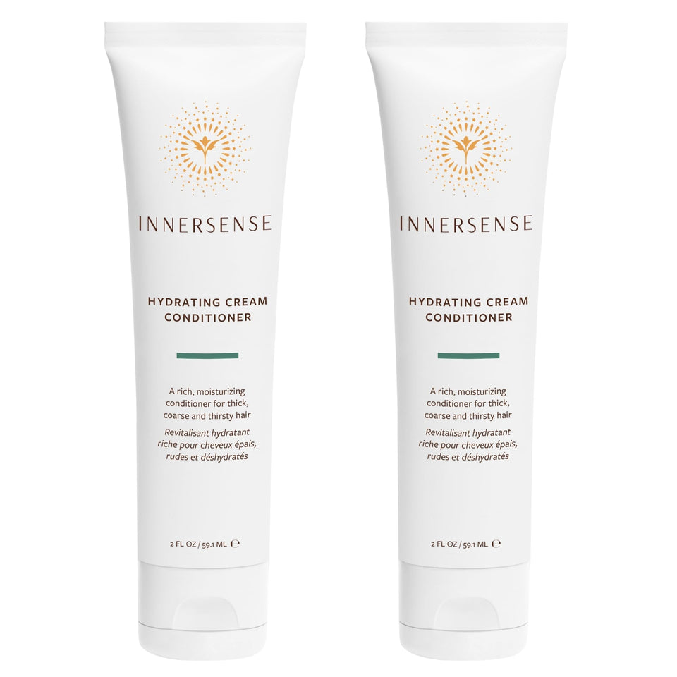 INNERSENSE front packaging showing travel-size tubes and product benefits