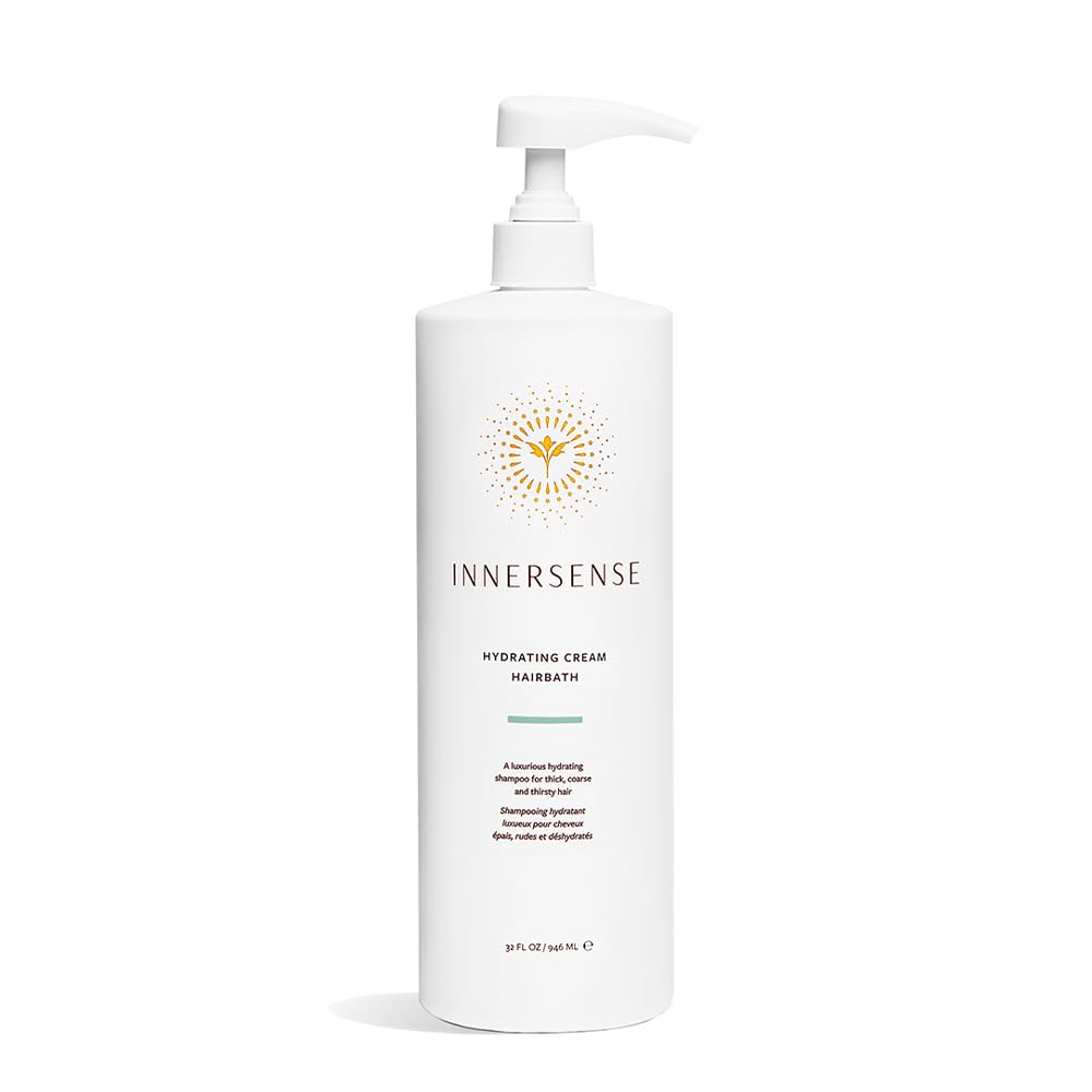 INNERSENSE Hydrating Hairbath front bottle showing label and size benefit