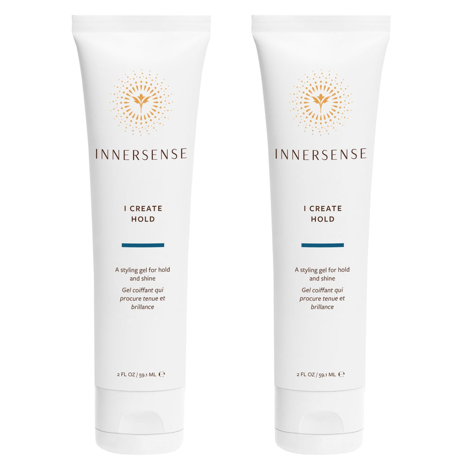 INNERSENSE front packaging showing two 2 fl oz tubes and product benefits