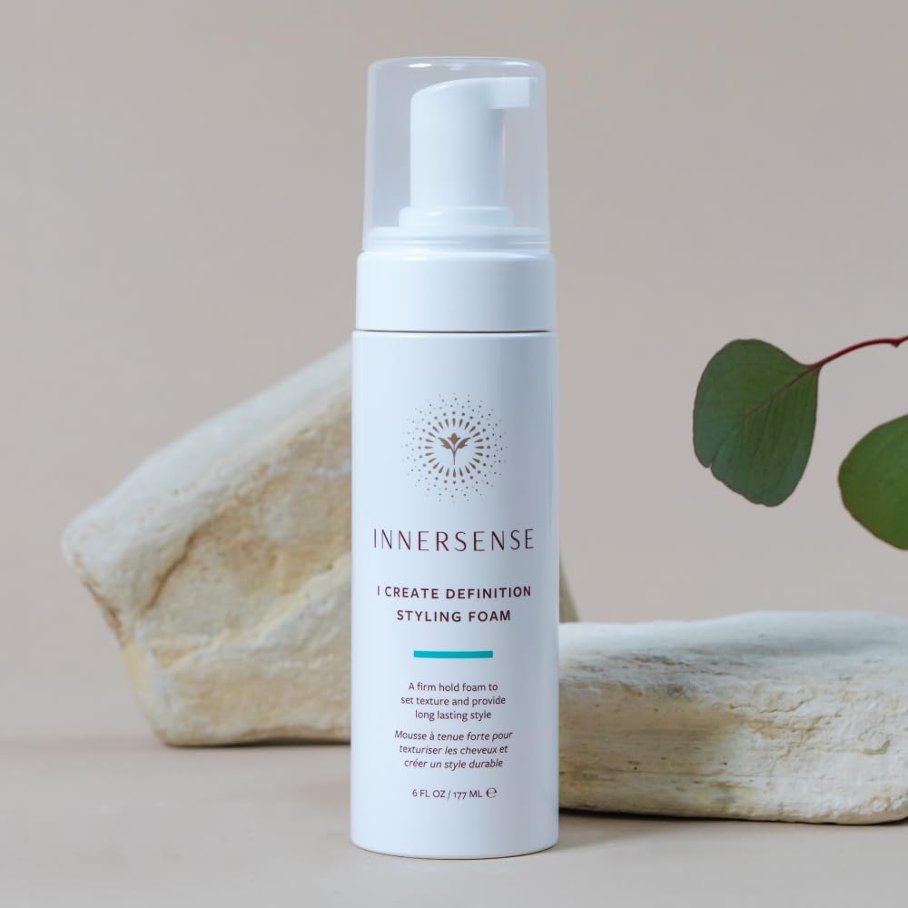 INNERSENSE 6 fl oz bottle beside everyday items for scale