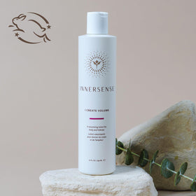 INNERSENSE product in use during blow-dry delivering visible root volume and control