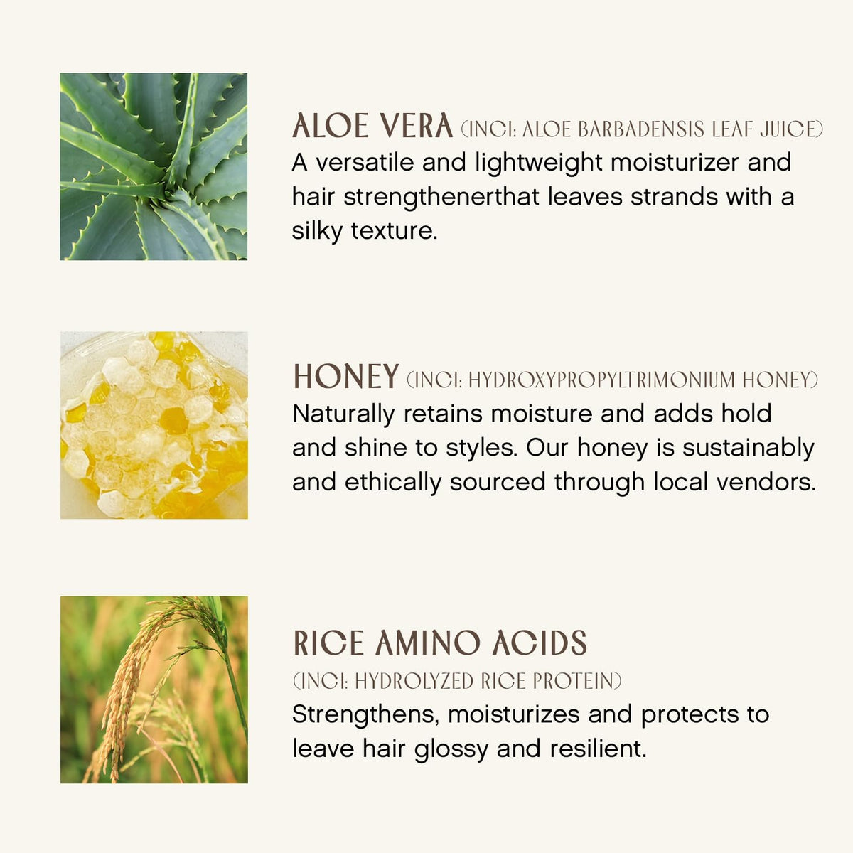 INNERSENSE label and ingredients detail emphasizing organic sourcing and benefits