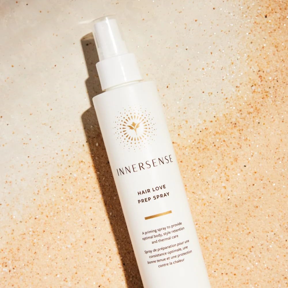 INNERSENSE product in use while blow-drying for thermal protection and volume