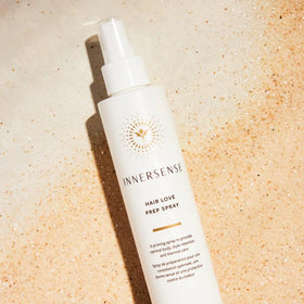 INNERSENSE product in use while blow-drying for thermal protection and volume