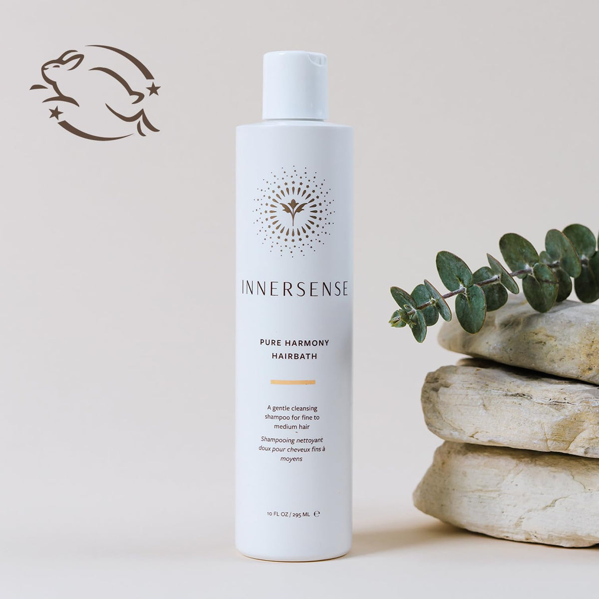 INNERSENSE on bathroom shelf staged for a clean, sustainable routine