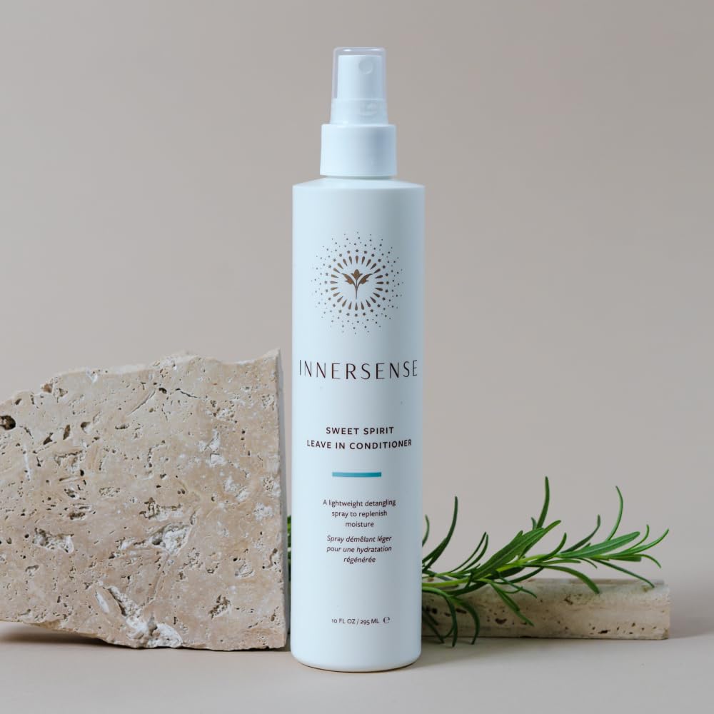 INNERSENSE lifestyle bathroom shelf displaying product in everyday routine