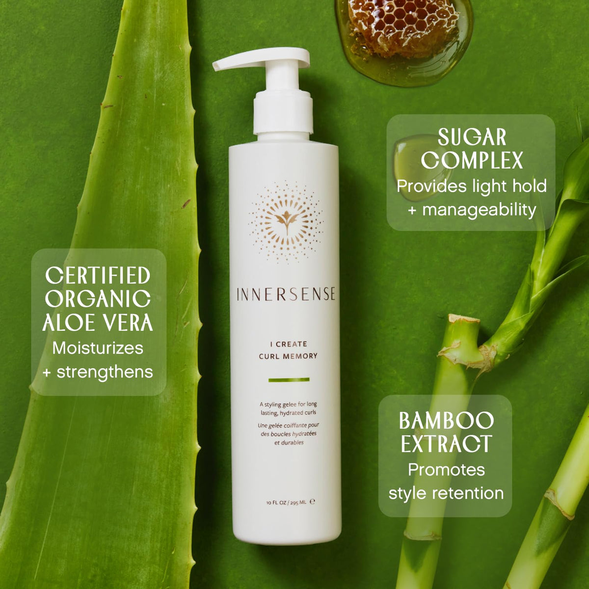 INNERSENSE product with natural botanicals highlighting organic sourcing