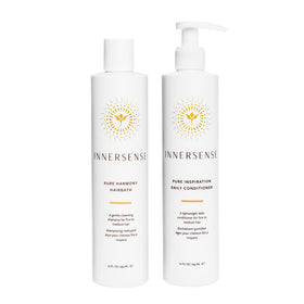 INNERSENSE front packaging of duo showing bottles and benefits