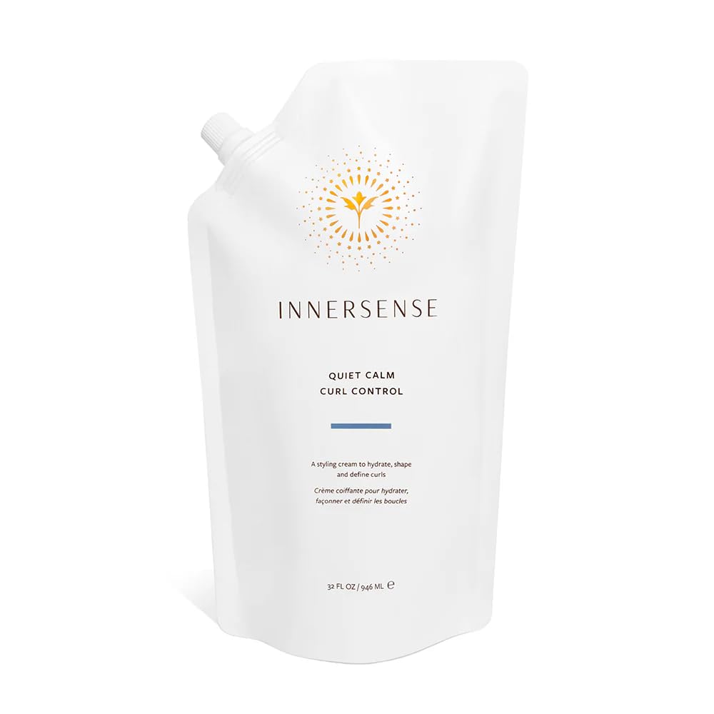 INNERSENSE refill pouch front view showing product branding and size benefit
