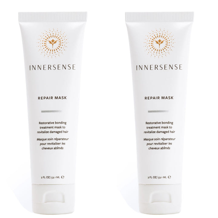 INNERSENSE repair mask front packaging showing clean design and strength benefits