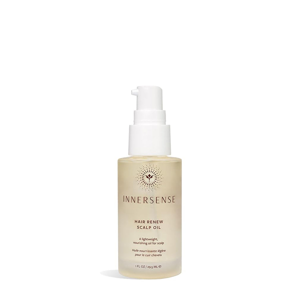 INNERSENSE bottle front view showing label and clean packaging benefit