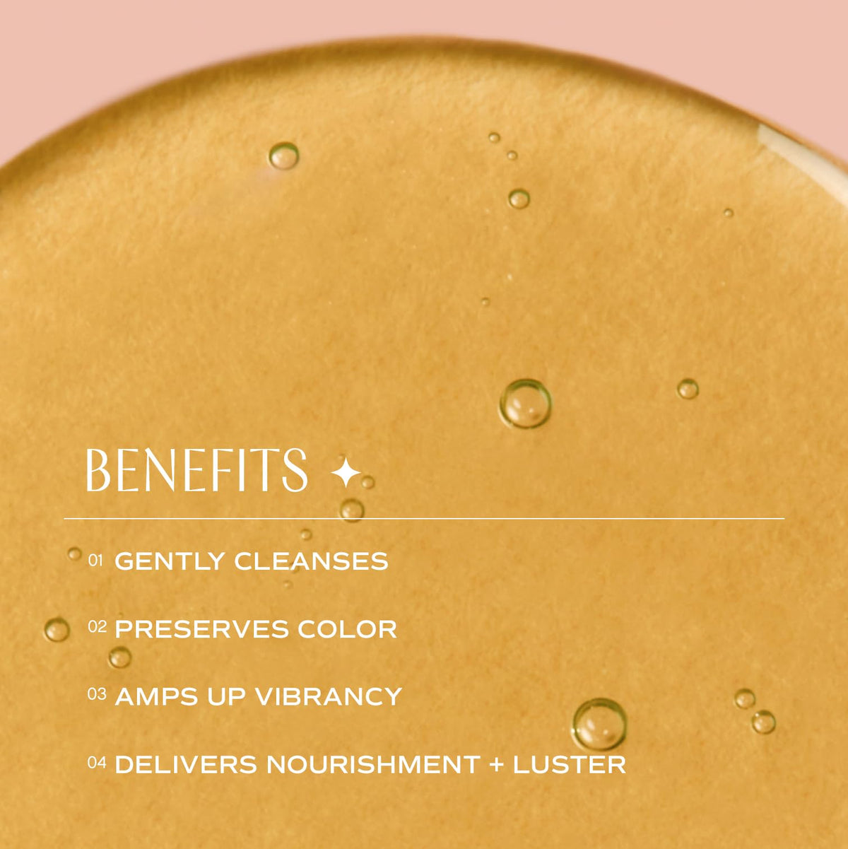 INNERSENSE shampoo lather in wet hair showing gentle cleansing action