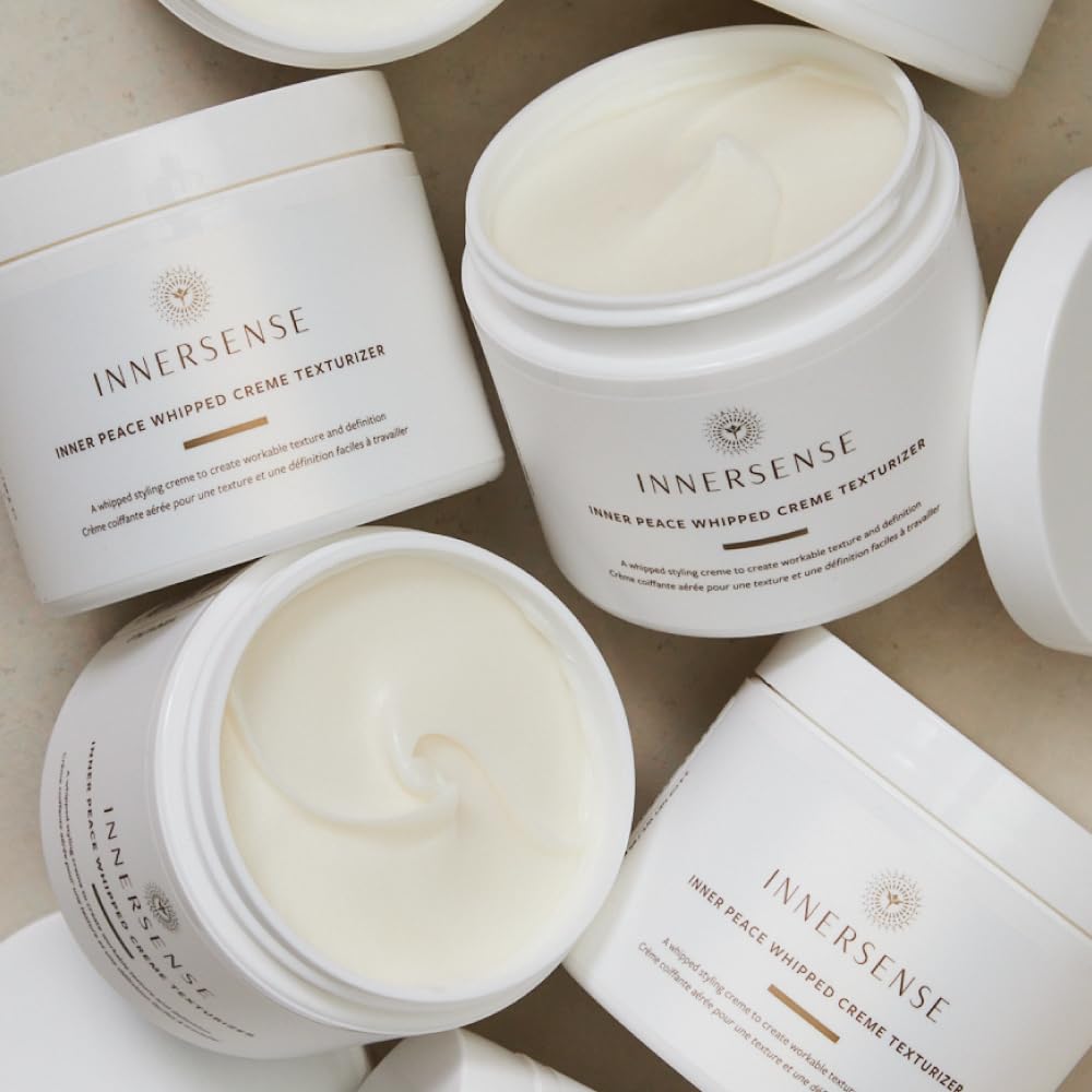 INNERSENSE 3.4oz jar in hand showing true size and travel-friendly benefit