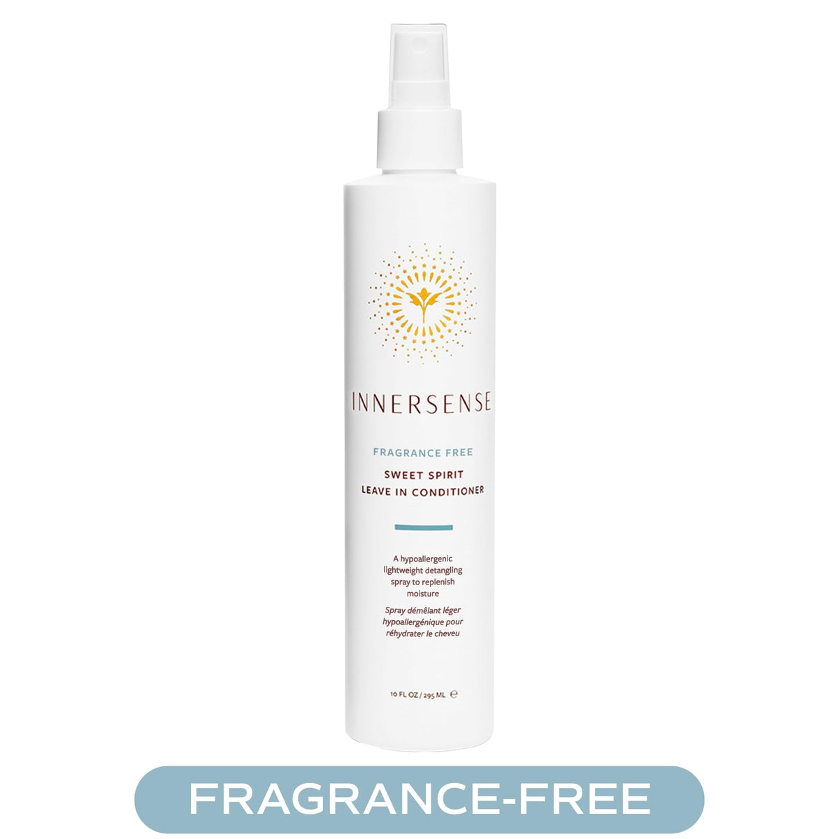 INNERSENSE Sweet Spirit fine mist spraying for even detangling and lightweight hydration