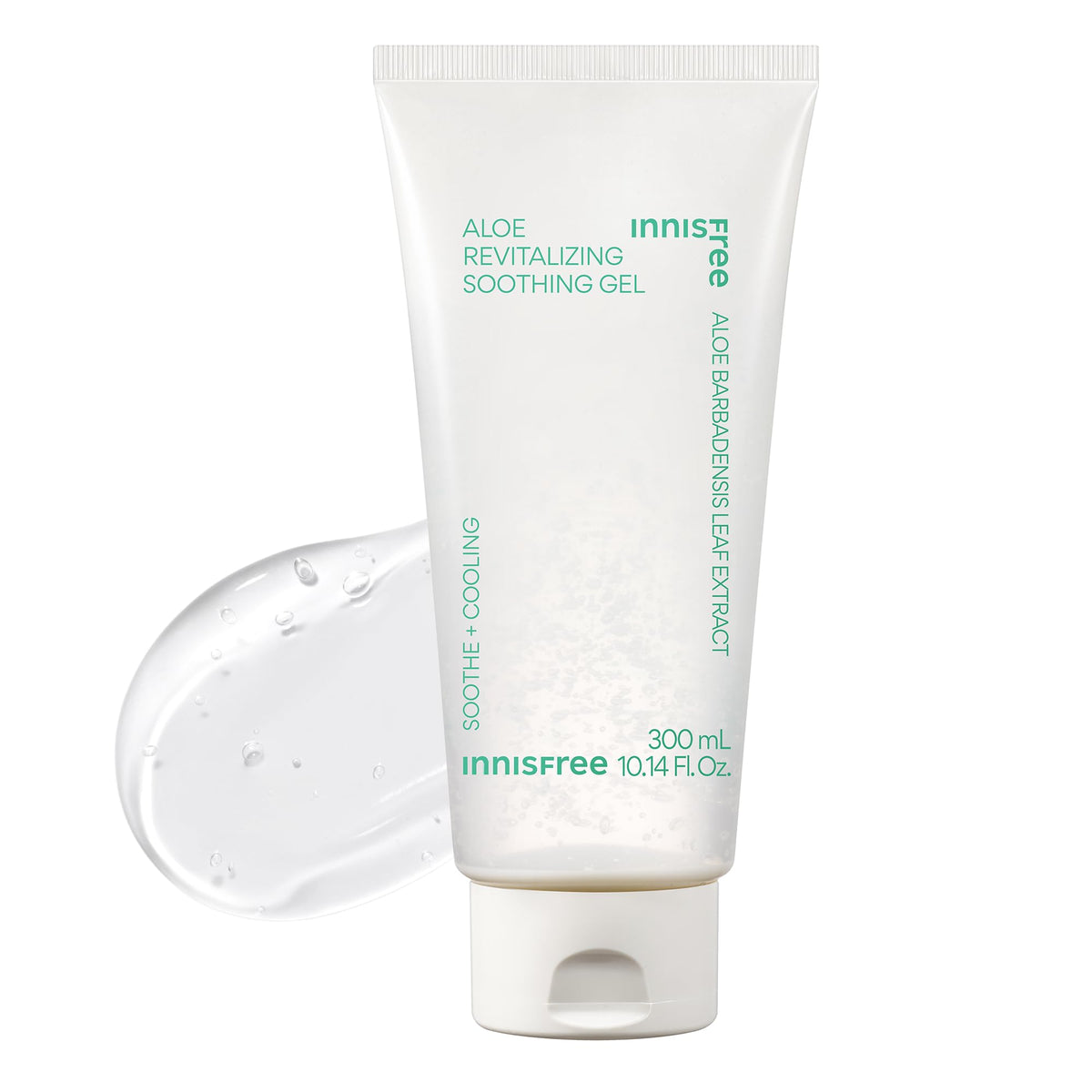 innisfree front bottle showing product and cooling benefit