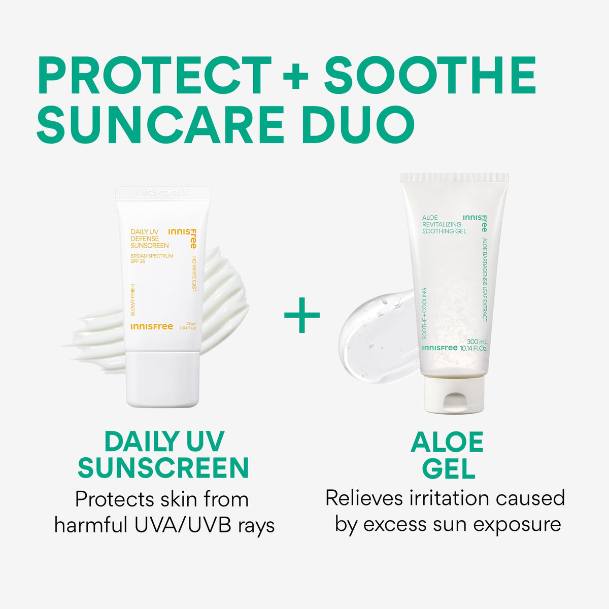 innisfree smoothing gel through hair ends to reduce frizz