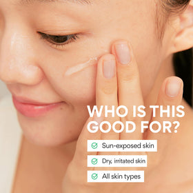 innisfree ingredients label highlighting Jeju aloe extract benefit