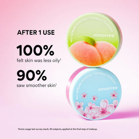 innisfree cherry and peach shades comparison enhancing undertones