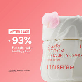 innisfree cream being scooped with spatula showing hygienic use benefit