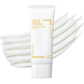 innisfree front packaging showing jumbo sunscreen for convenient frequent use