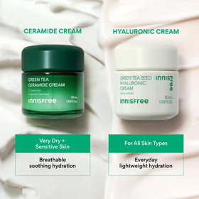 innisfree product with National Eczema Association seal indicating calming support