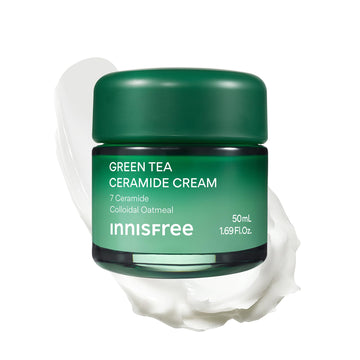 innisfree front jar showing clean packaging and calming barrier repair benefit