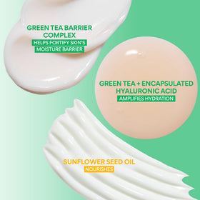 innisfree green tea serum pump detail for precise, mess-free application