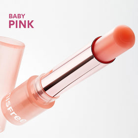 innisfree balm inside handbag suggesting on-the-go hydration and quick touch-ups