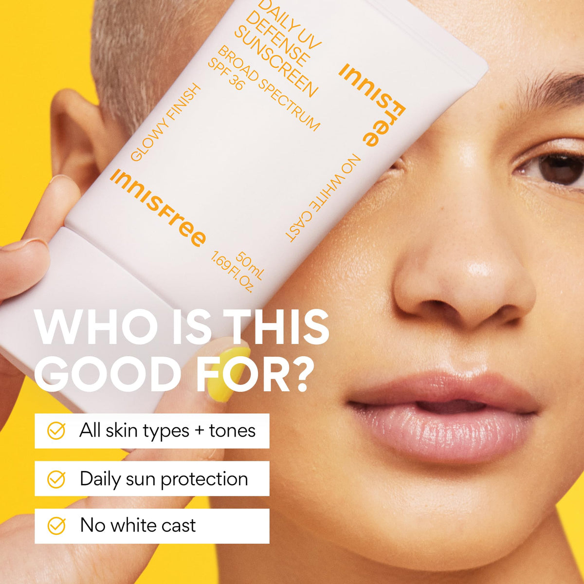 innisfree lifestyle on bathroom counter for quick daily protection routine