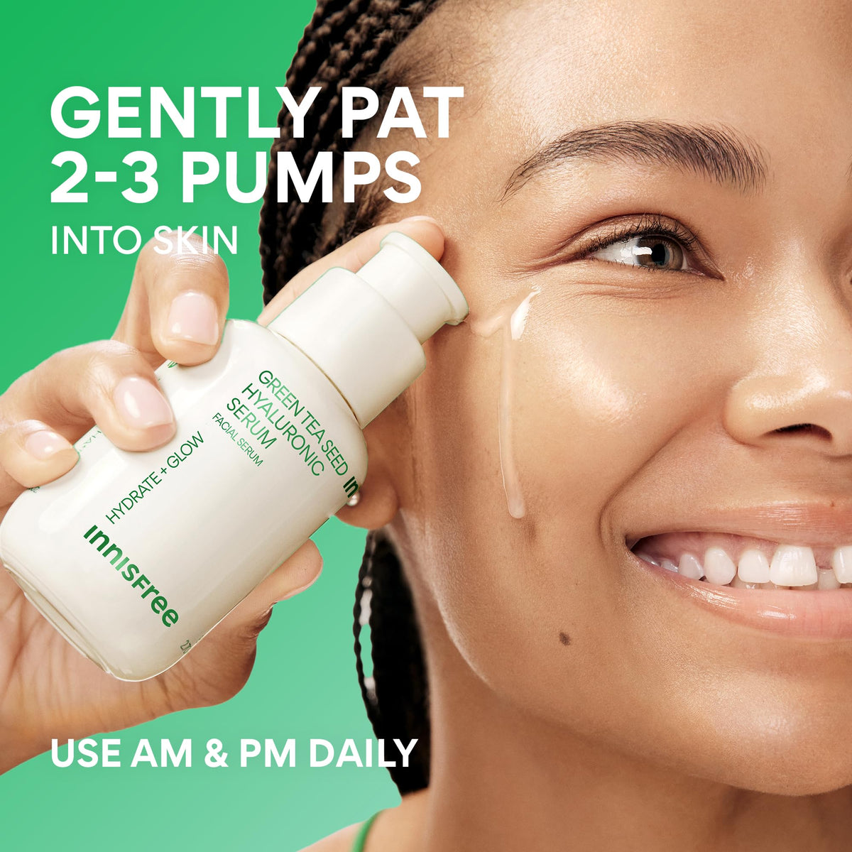 innisfree lifestyle bathroom shelf featuring daily skincare routine convenience