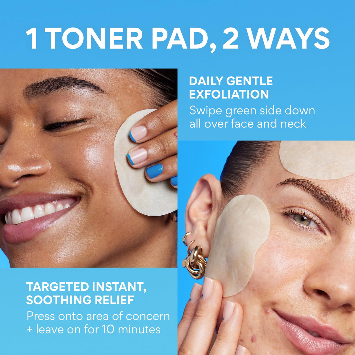 innisfree pads on bathroom vanity suggesting daily routine ease and refinement