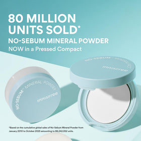 innisfree compact on dressing table lifestyle shot conveying daily-use practicality