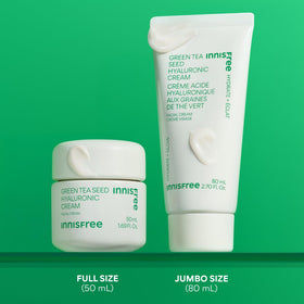 innisfree open jar close-up showing silky cream texture for fast absorption