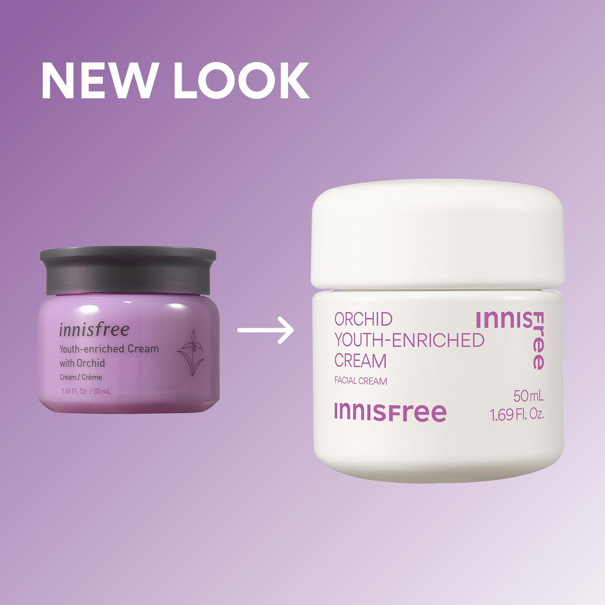 innisfree cream with outer box showing ingredient transparency and trust