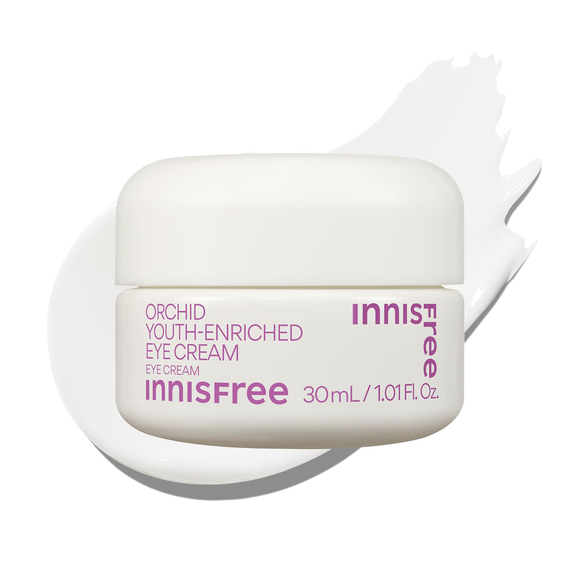 innisfree jar front view showing product and hydrating benefits