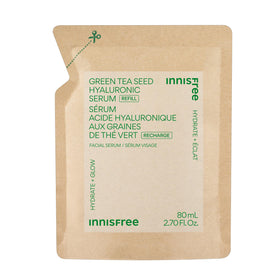 innisfree refill front packaging showing sustainable option and label benefits