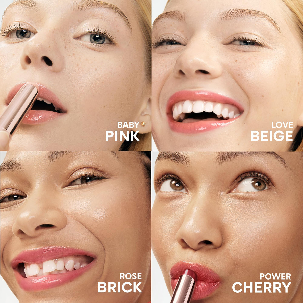 innisfree balm applied on lips demonstrating natural flush and comfortable wear