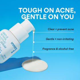 innisfree serum texture on fingertip demonstrating lightweight, fast-absorbing benefit