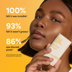 innisfree close-up of stick tip demonstrating creamy glide for no-tug sunscreen application