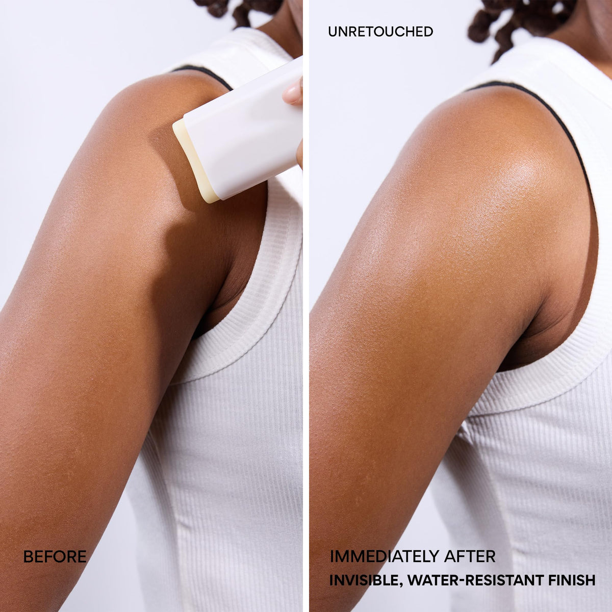 innisfree showing sunscreen layered under makeup offering lightweight compatibility