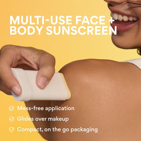 innisfree stick being water-dropped to show 40-minute water resistance during activity