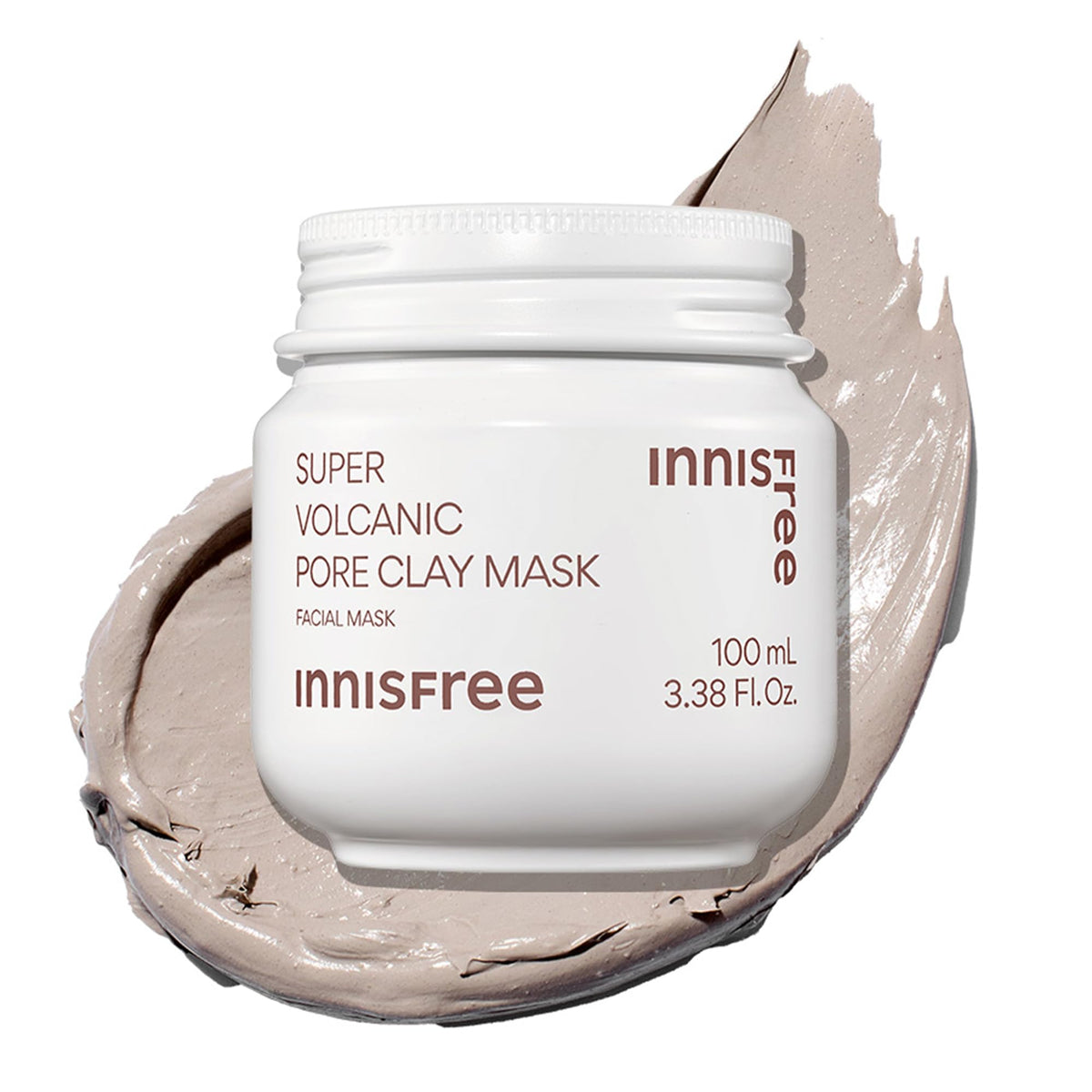 innisfree front packaging showing jar and label, clear product ID and appeal